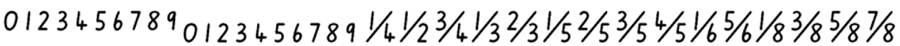 Maths fractions (Beginner, Tight Text)